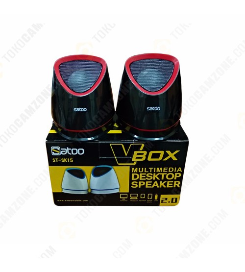 Satoo V-Box Multimedia Desktop Speaker ST-SK15